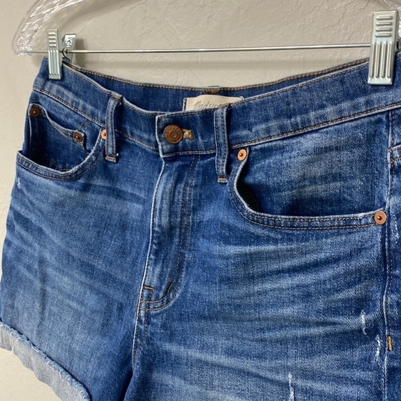 Madewell high rise denim shorts size 27 - Picture 5 of 9
